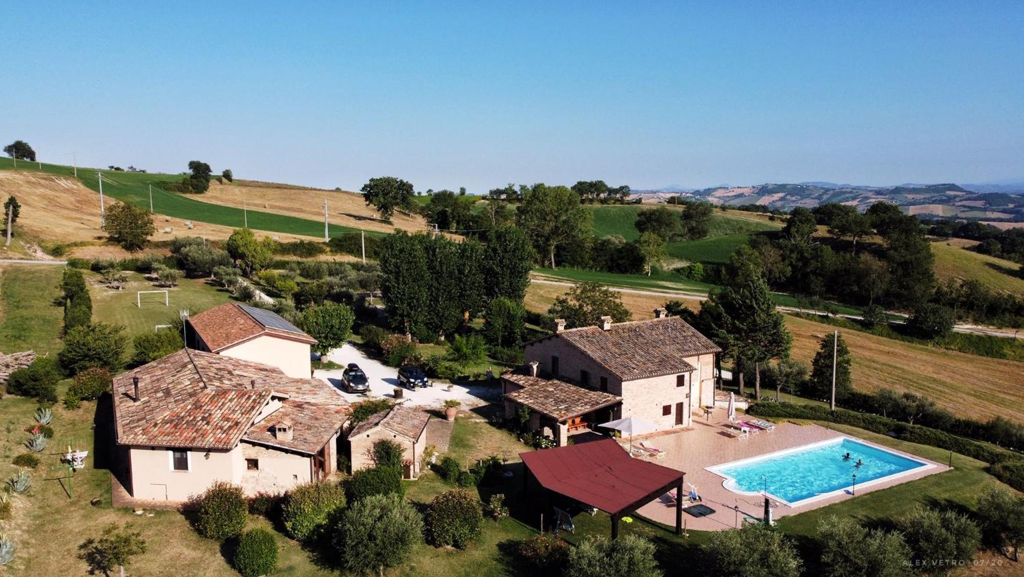 Agriturismo Villa Rosetta San Severino Marche Exteriér fotografie